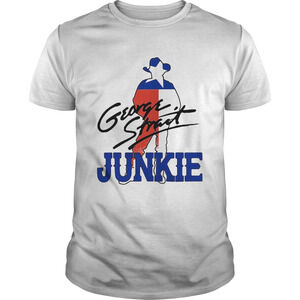 George Strait Junkie Flag Signature Shirt